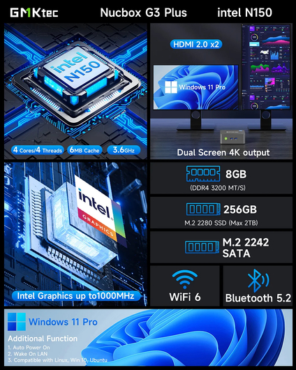 GMKtec NucBox G3 Plus