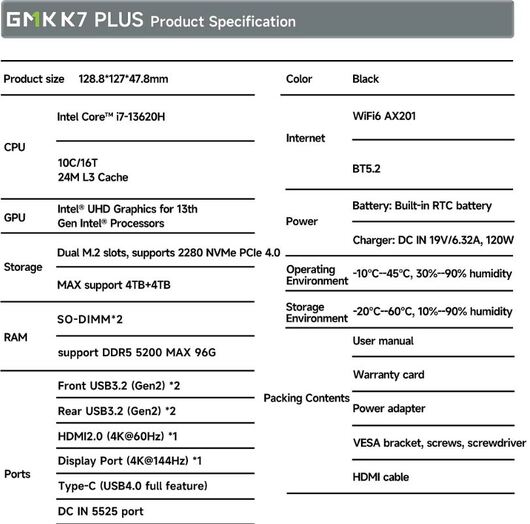 GMKtec NucBox K7 Plus